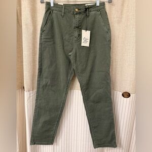 Women's Olive Green Chinos